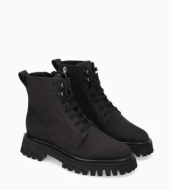 Boot ranger à zip - Gisèle - Denim - Noir