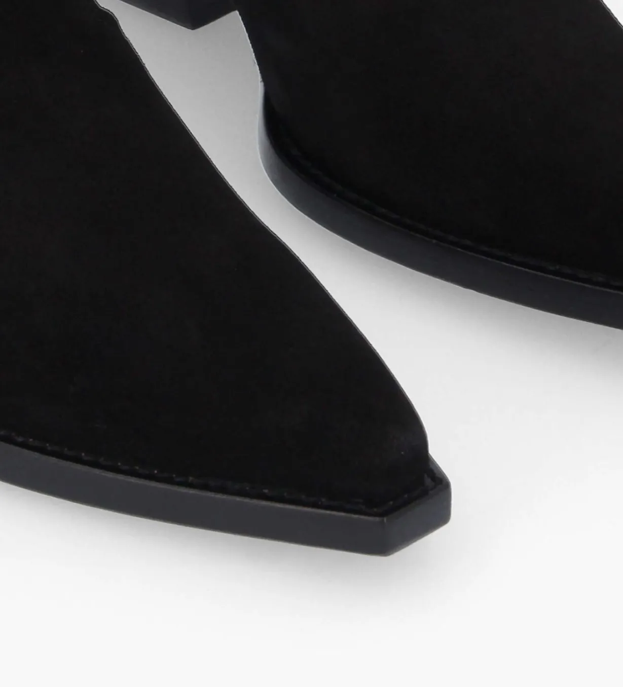 Bottine western chelsea - Calamity 40 - Cuir velours - Noir