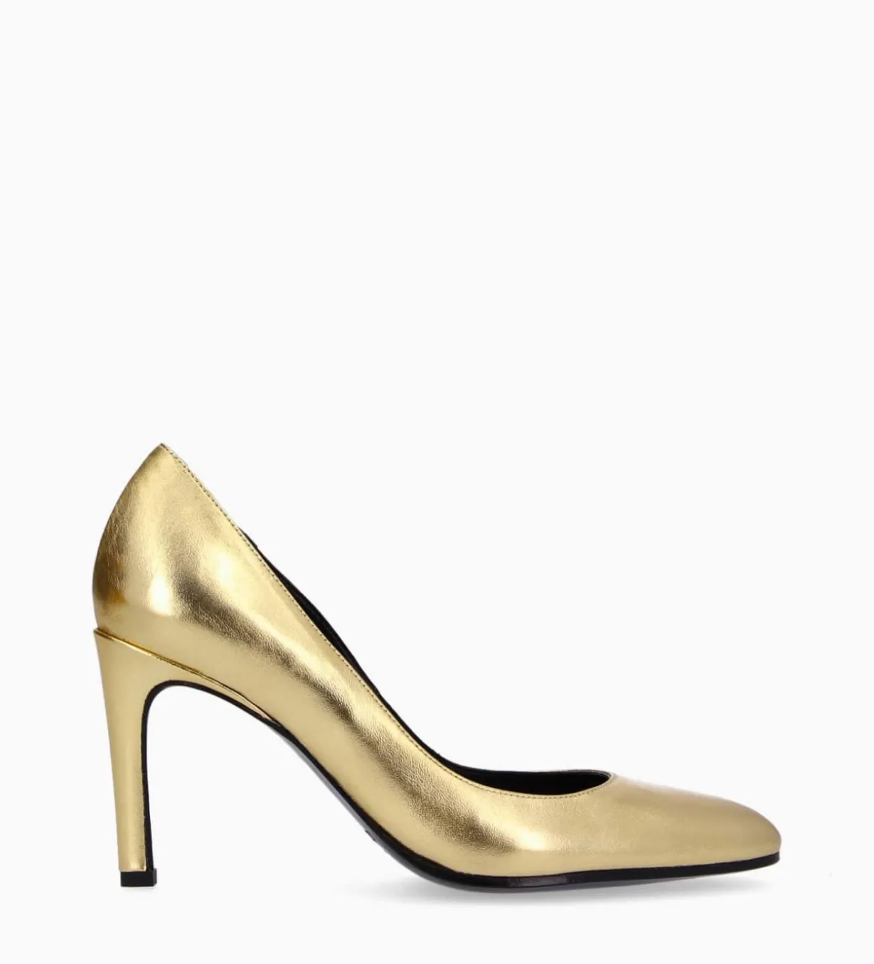 Escarpin - Mirri 85 - Cuir métallisé - Or