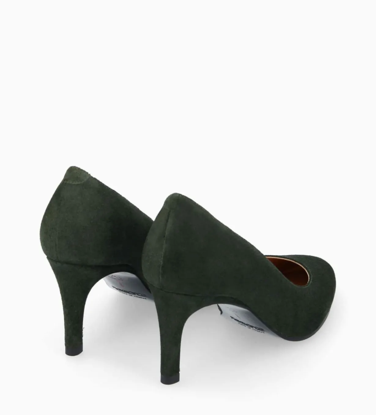 Escarpin - Mirri 65 - Cuir velours - Militaire