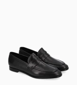 Mocassin - Anaïs - Cuir de veau lisse brillant - Noir