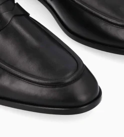 Mocassin - Anaïs - Cuir de veau lisse brillant - Noir
