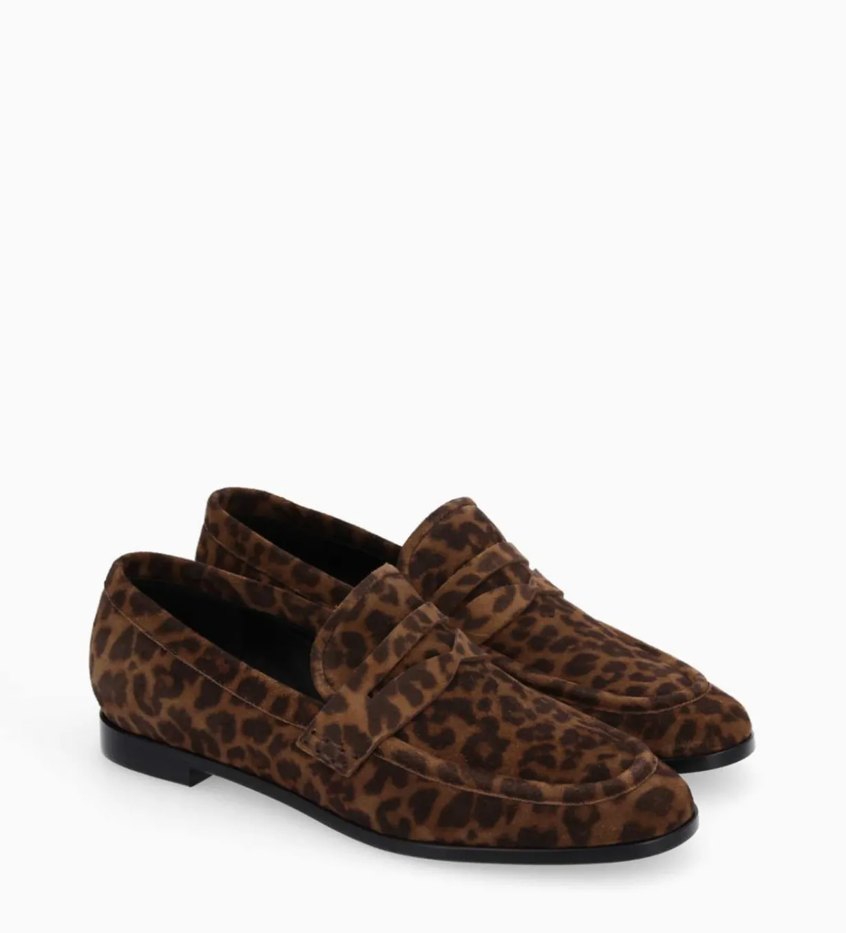 Mocassin - Anaïs - Cuir velours - Léopard