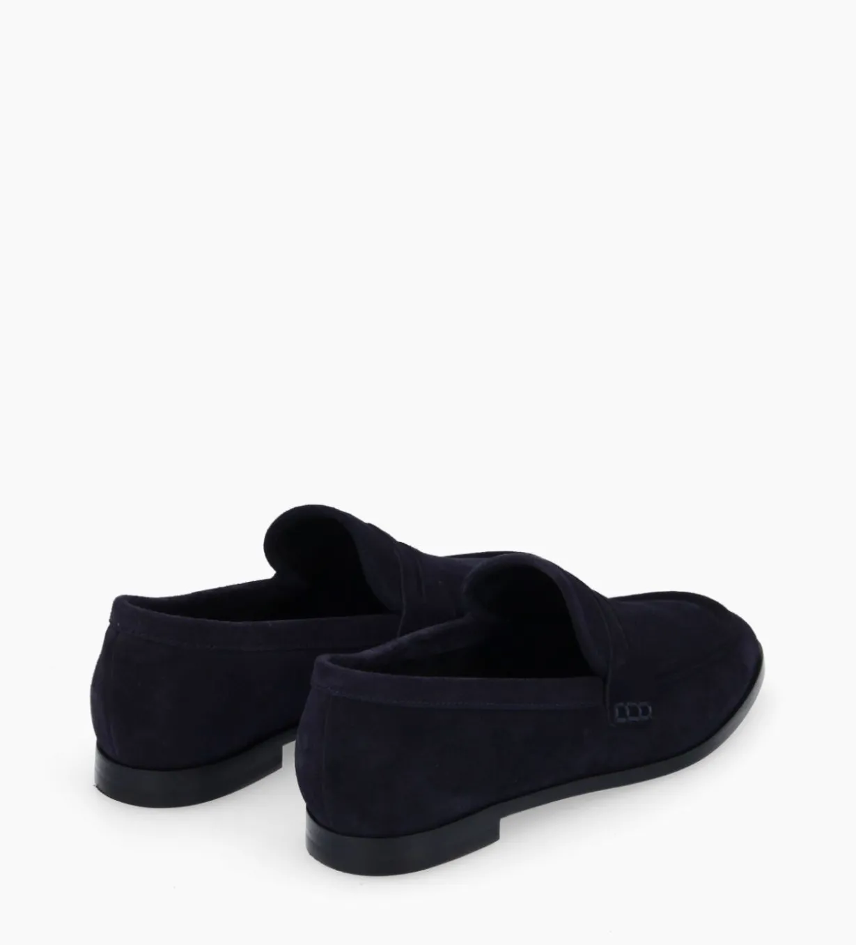 Mocassin - Anaïs - Cuir velours - Marine