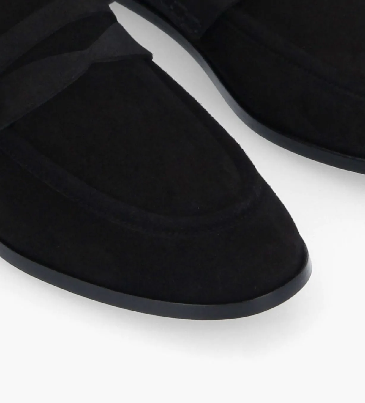 Mocassin - Anaïs - Cuir velours - Noir