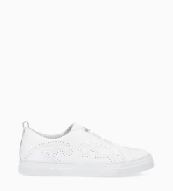 Sneaker - Panic - Cuir lisse - Blanc