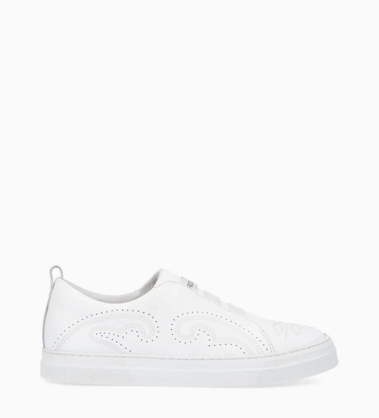 Sneaker - Panic - Cuir lisse - Blanc